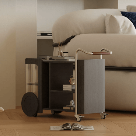 ตู้ลิ้นชัก 3 ชั้น มีล้อ DEEPWOOD รุ่น MOBELLO สีน้ำตาล_4